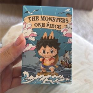 Popmart Labubu Monsters x One Piece Figure (Sanji)